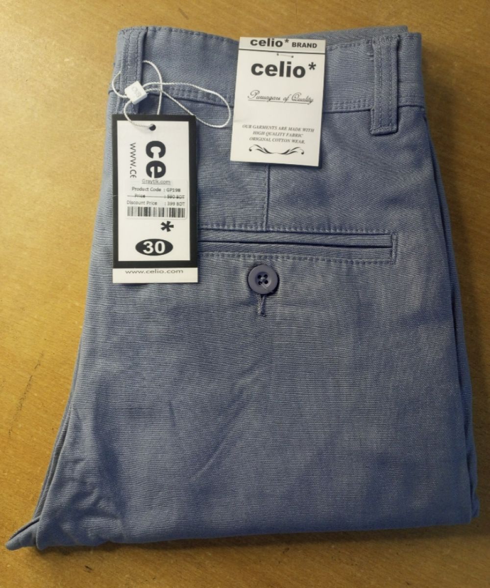 Men's Soft Stretchable Gabardine Pant