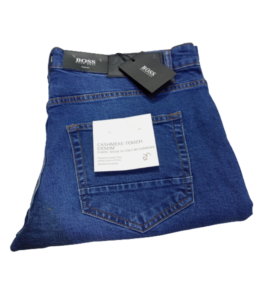 Men's Export {Hugo Boss} Stretchable Blue Denim Pant