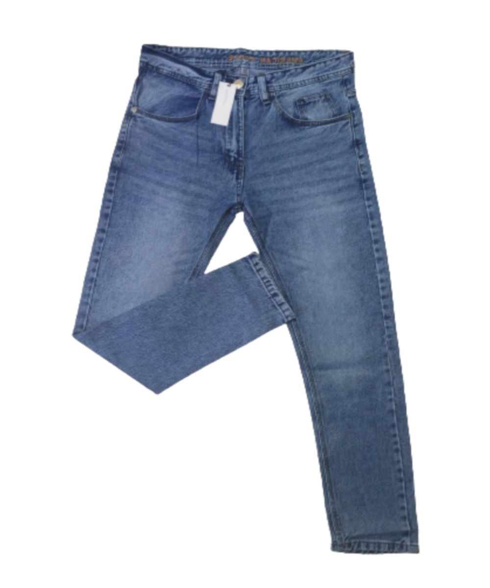 Men's Light Blue Stretchable Denim Pant