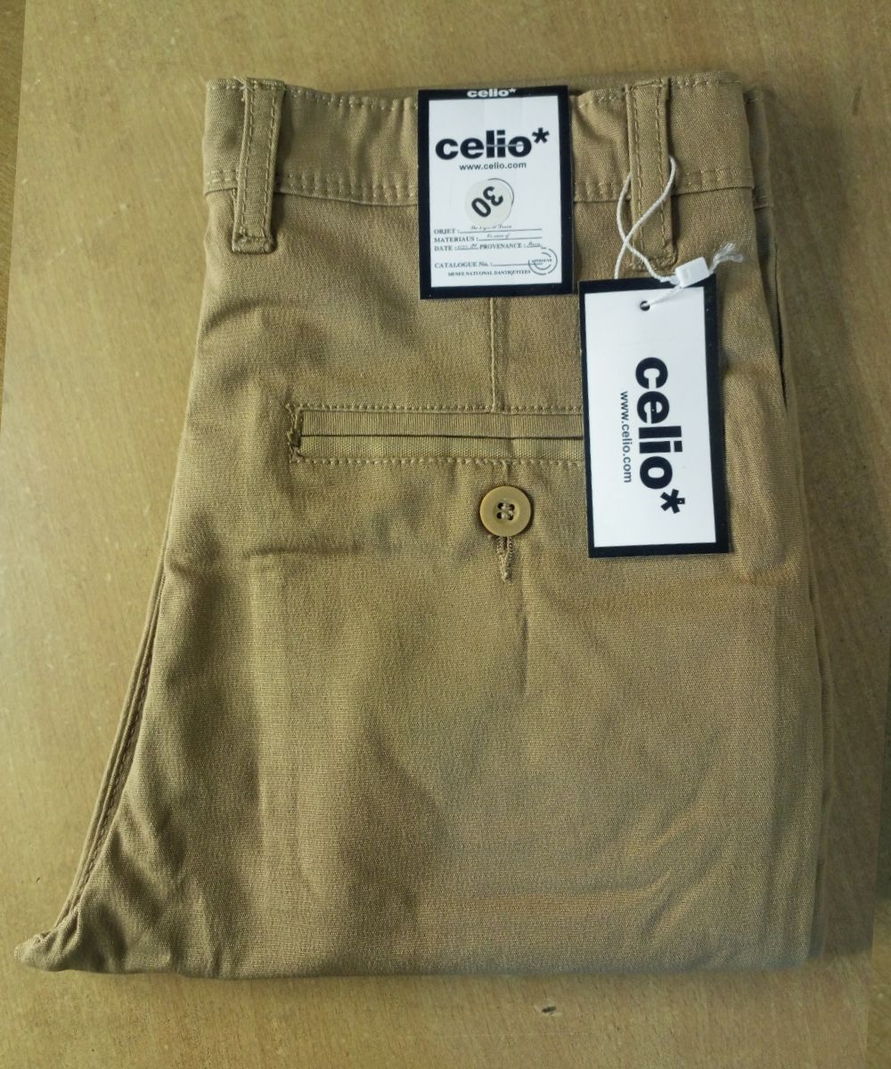 Men's Stretchable Soft Formal Slim Fit Gabardine Pant