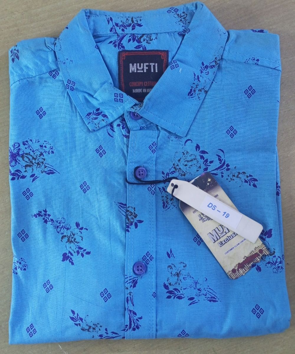 Men's Full Sleeve Print Shirt