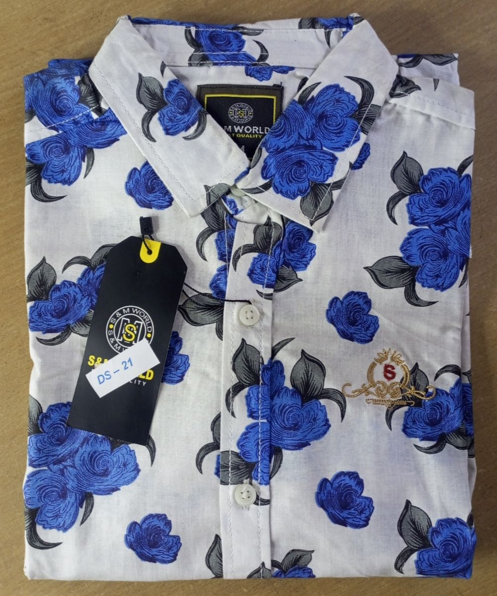 Men's Full Sleeve Print Shirt