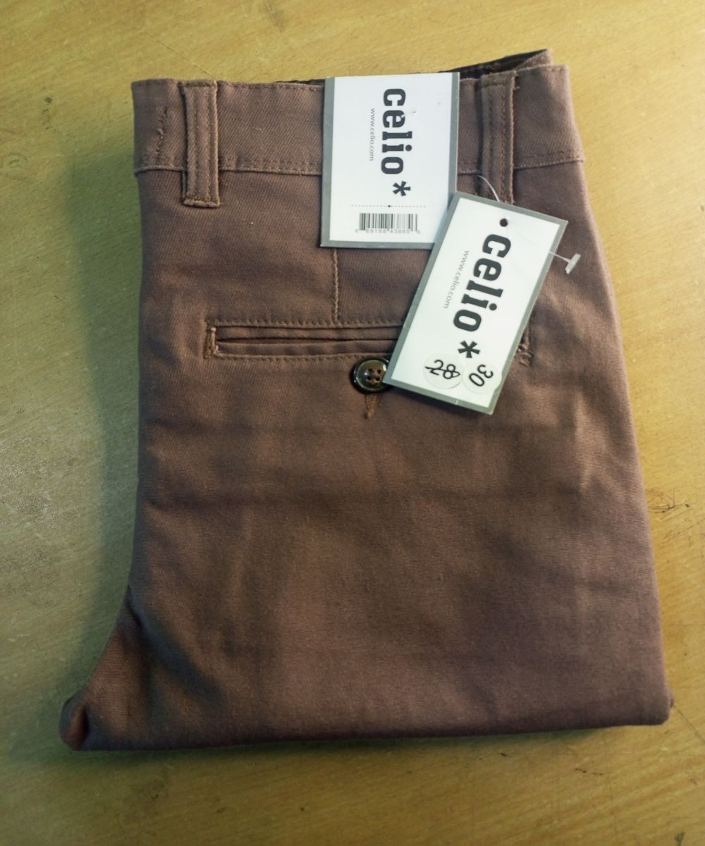 Men's Premium Stretchable Solid Gabardine Pant