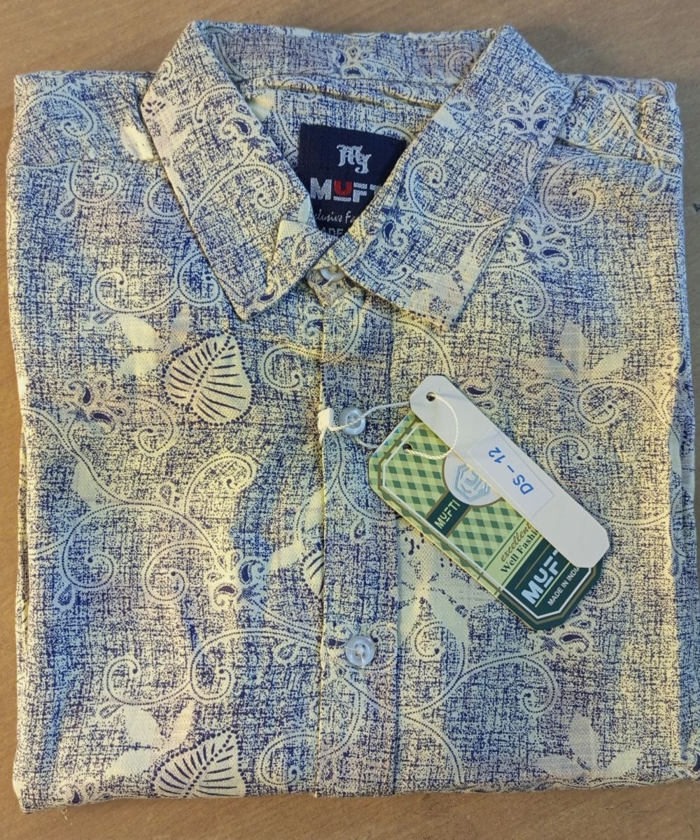 Men's Fullsleeve Print Shirt