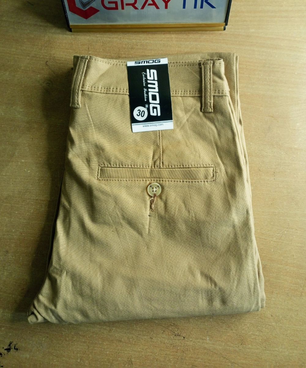 Men's Exclusive Cotton Stretchable Gabardine Pant